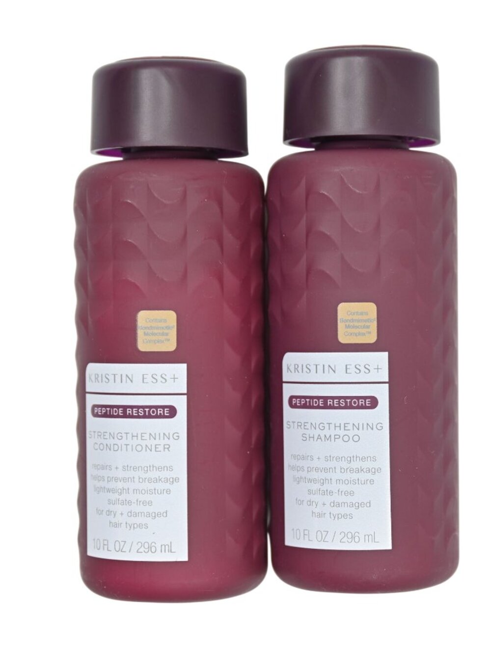 Kristin Ess+ Peptide Restore Strengthening Shampoo & Conditioner 10 fl oz